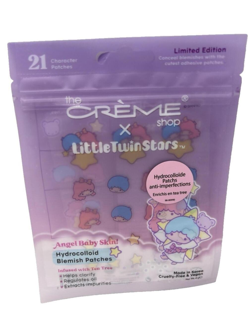 Crème Shop Little Twin Stars Angel Baby Skin Hydrocolloid Blemish Patches 21-Pk